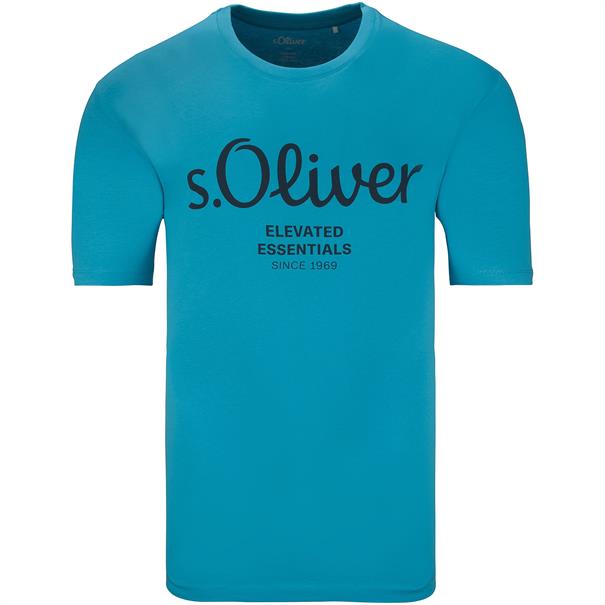 S.OLIVER T-Shirt hellblau