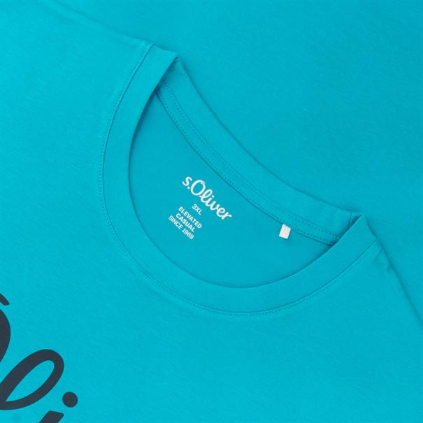S.OLIVER T-Shirt hellblau