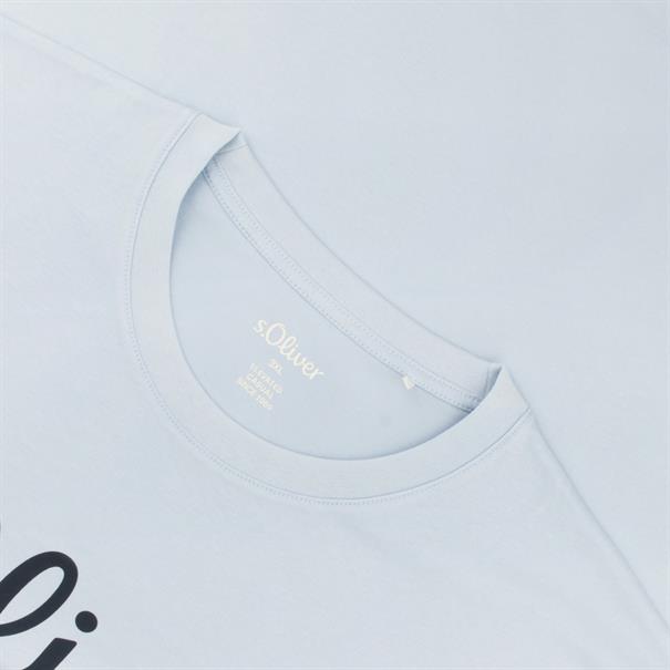S.OLIVER T-Shirt hellblau