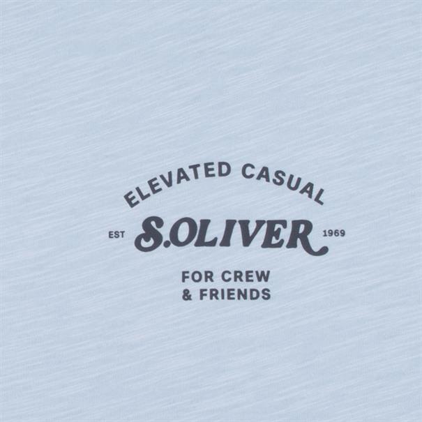 S.OLIVER T-Shirt hellblau