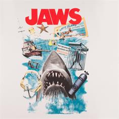 S.OLIVER T-Shirt "JAWS" weiß