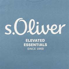 S.OLIVER T-Shirt jeansblau