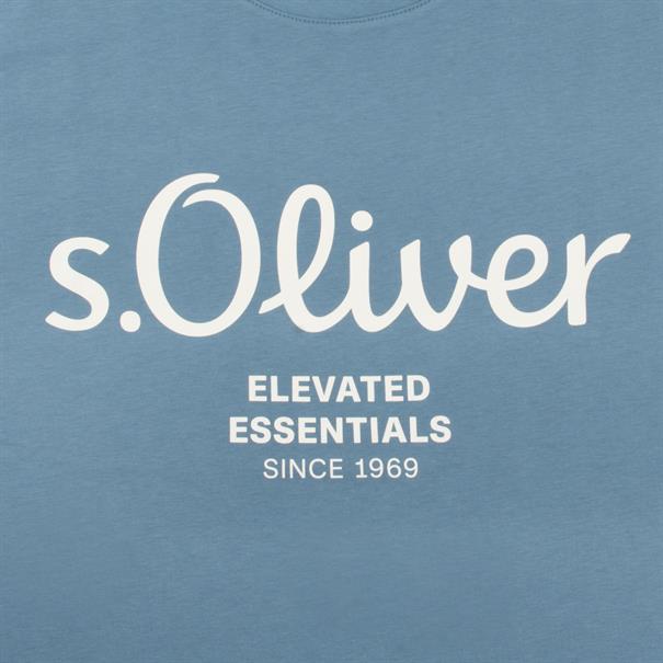 S.OLIVER T-Shirt jeansblau