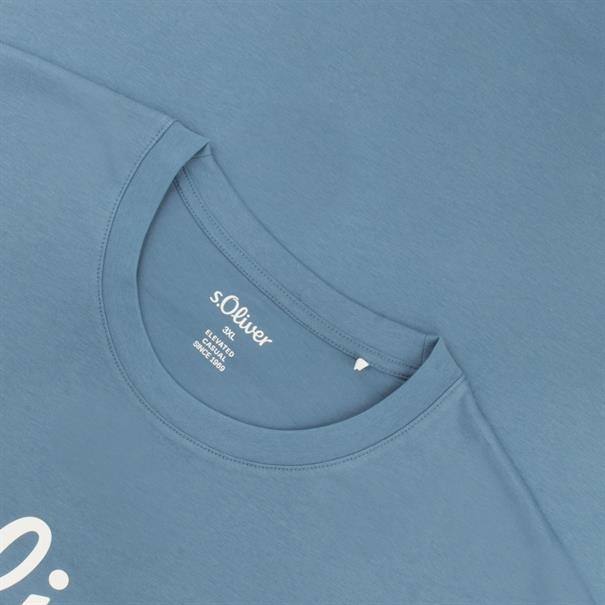 S.OLIVER T-Shirt jeansblau