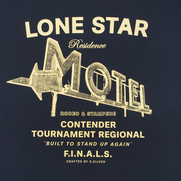 S. OLIVER T-Shirt marine