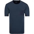 S.OLIVER T-Shirt mit Brusttasche dunkelblau