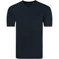 S.OLIVER T-Shirt mit V-Ausschnitt marine
