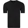S.OLIVER T-Shirt mit V-Ausschnitt schwarz