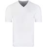 S.OLIVER T-Shirt mit V-Ausschnitt weiß