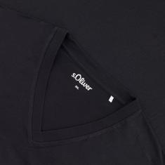 S.OLIVER T-Shirt schwarz