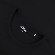 S.OLIVER T-Shirt schwarz