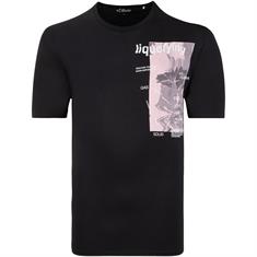 S.OLIVER T-Shirt schwarz