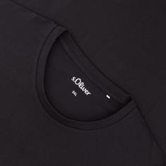 S.OLIVER T-Shirt schwarz