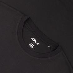 S.OLIVER T-Shirt schwarz