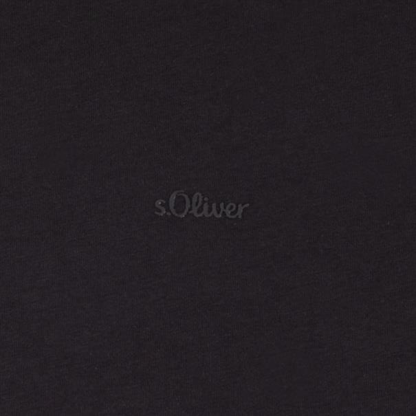 S.OLIVER T-Shirt schwarz