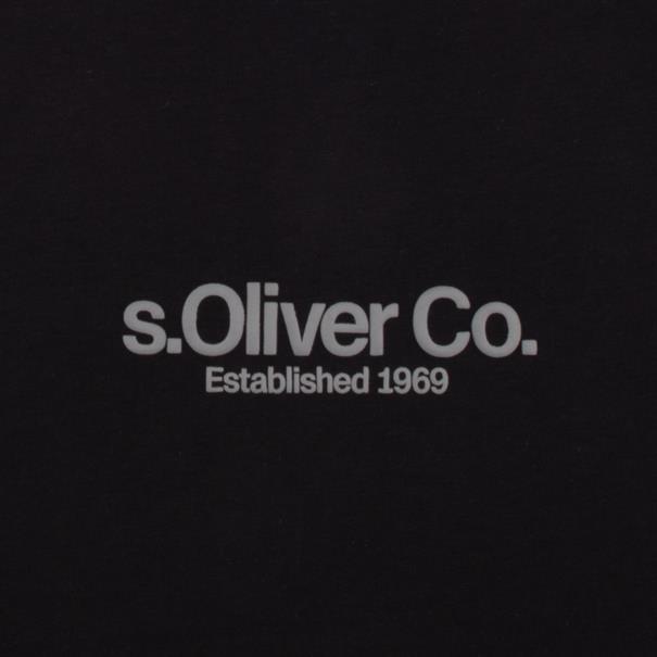 S.OLIVER T-Shirt schwarz