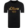 S.OLIVER T-Shirt schwarz