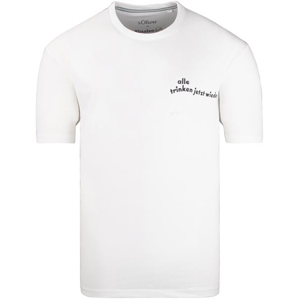 S.OLIVER T-Shirt "Sinalco" weiß