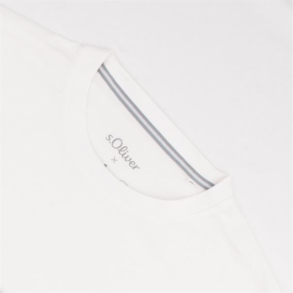 S.OLIVER T-Shirt "Sinalco" weiß