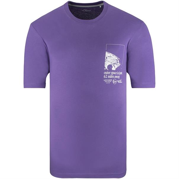 S.OLIVER T-Shirt violett