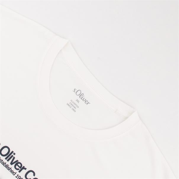 S.OLIVER T-Shirt weiß