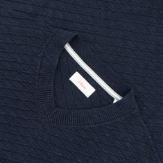 S.OLIVER V-Pullover dunkelblau