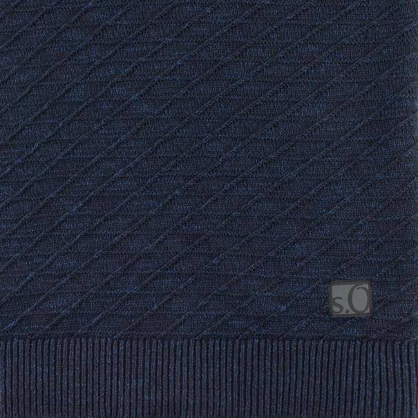 S.OLIVER V-Pullover dunkelblau
