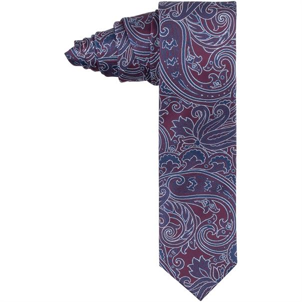SEIDENFALTER Krawatte bordeaux