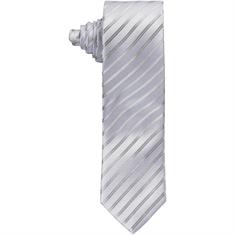 SEIDENFALTER Krawatte grau