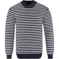 TOMMY HILFIGER Feinstrick-Pullover dunkelblau