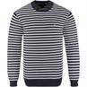 TOMMY HILFIGER Feinstrick-Pullover dunkelblau
