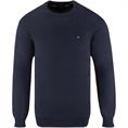 TOMMY HILFIGER Feinstrick-Pullover marine