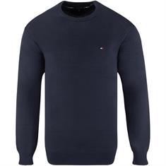 TOMMY HILFIGER Feinstrick-Pullover marine
