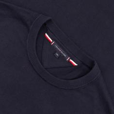 TOMMY HILFIGER Feinstrick-Pullover marine