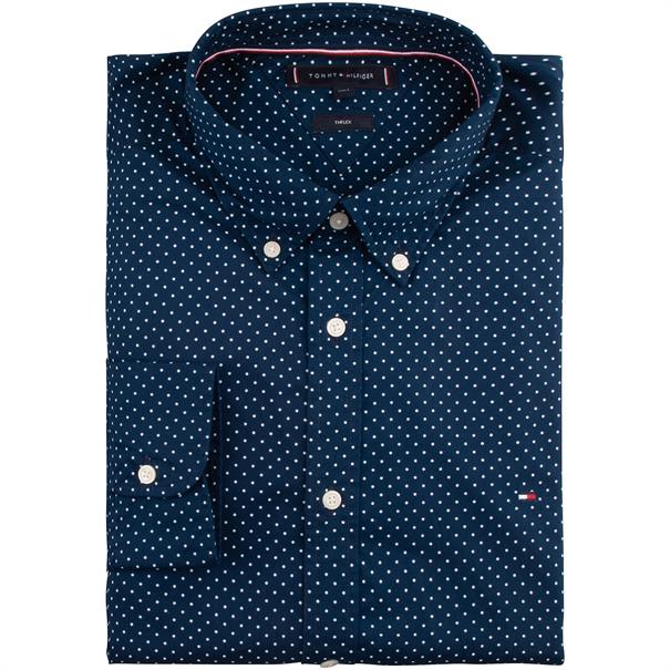 TOMMY HILFIGER Freizeithemd dunkelblau