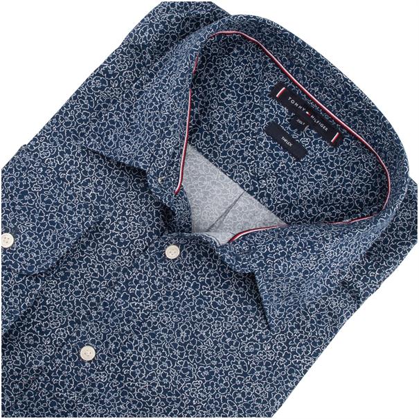 TOMMY HILFIGER Freizeithemd dunkelblau