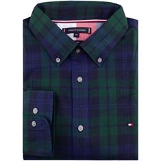 TOMMY HILFIGER Freizeithemd grün
