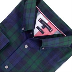 TOMMY HILFIGER Freizeithemd grün