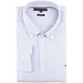 TOMMY HILFIGER gestreiftes Freizeithemd hellblau