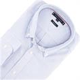 TOMMY HILFIGER gestreiftes Freizeithemd hellblau