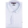 TOMMY HILFIGER gestreiftes Freizeithemd hellblau
