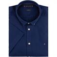 TOMMY HILFIGER halbarm Freizeithemd blau