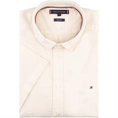 TOMMY HILFIGER halbarm Freizeithemd creme
