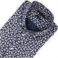 TOMMY HILFIGER halbarm Freizeithemd dunkelblau