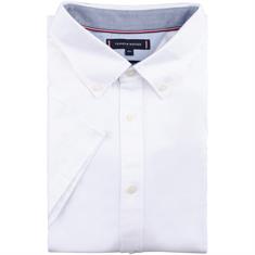 TOMMY HILFIGER halbarm Freizeithemd weiß