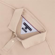 TOMMY HILFIGER halbarm Poloshirt beige