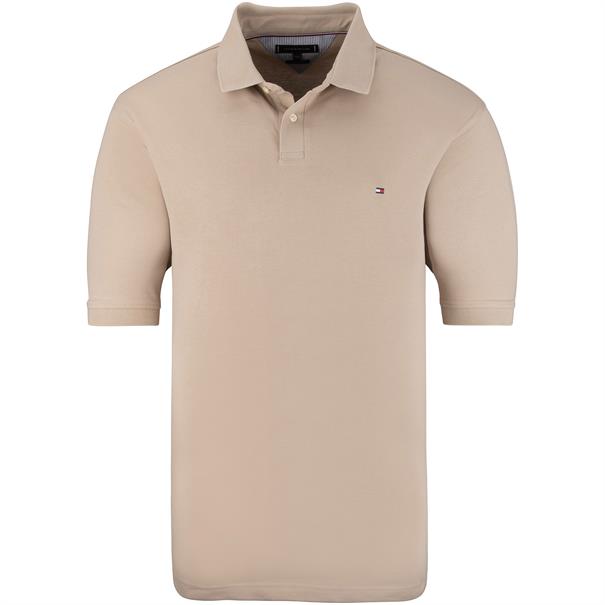 TOMMY HILFIGER halbarm Poloshirt beige