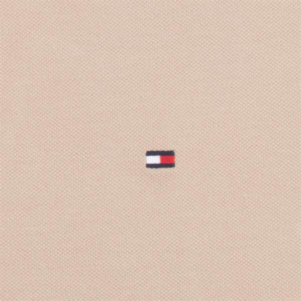 TOMMY HILFIGER halbarm Poloshirt beige
