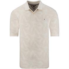 TOMMY HILFIGER halbarm Poloshirt creme