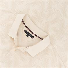TOMMY HILFIGER halbarm Poloshirt creme